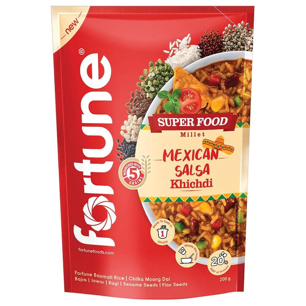 Fortune Super Food Millet Mexican Salsa Khichdi