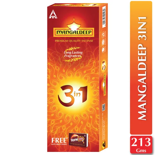 Mangaldeep 3 In 1 Agarbatti