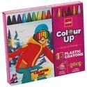 Colour Up Plastic Crayons – Bright Colours Assorted Shades