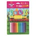 Colour Up Clay Rods With Moulds and Rolling Pin – Assorted Shades