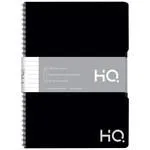 Wiro Bound Single Subject Notebook – Single Line 160 Pages Black Colour Cover