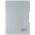 Wiro Bound Single Subject Notebook – Single Line 160 Pages Grey Colour Cover