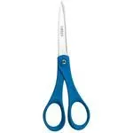 Stainless Steel Comfort Scissors with Blue Handle – Large