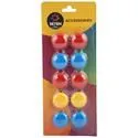 Magnet Buttons – For Magnetic Whiteboards Stick Notes and Papers Assorted