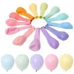 Premium Pastel Coloured Balloons With Strings – For Birthday Decorations