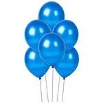Metallic Balloons – For Birthday Decorations Baby Showers Bachelorette Party Supplies Blue
