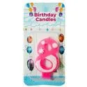 Number 8 Birthday Candle