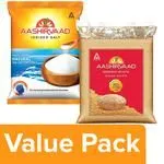Atta – Whole Wheat 10 kg with Iodised Salt 1 kg