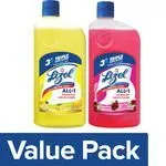 Lizol Disinfectant Surface and Floor Cleaner Liquid Citrus with Floral each 1L