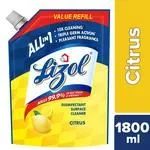 Lizol Disinfectant Surface and Floor Cleaner Liquid Refill Pack – Citrus