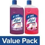 Lizol Disinfectant Surface and Floor Cleaner Liquid Floral 975 ml with Lavender 975 ml