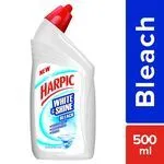 Harpic White and Shine Disinfectant Toilet Cleaner Bleach