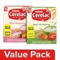 Nestle Cerelac Cereal With Milk Wheat-Rice Mixed FruitwithMixed Veg 300G From 10 Months