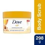 Dove Dove Exfoliating Body Polish Scrub Crushed Almond and Mango Butter for Dry Skin 298g