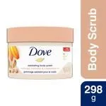 Dove Dove Exfoliating Body Polish Scrub Oatmeal and Calendula Oil for Delicate Skin 298g