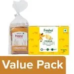 Fresho Brown Bread – Safe Preservative Free 200 g with Butter – Pasteurised 100 g