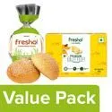 Fresho Burger Buns – Safe Preservative Free 150 g with Butter – Pasteurised 100 g