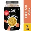 True Elements Gluten-Free Steel Cut Oats – Rich In Iron and Fibre 100percent Wholegrain