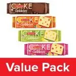 Britannia Cakes – Pineapple 55 g with Fruity Fun 55 g with Orange Bites 55 g with Choco Chill 55 g