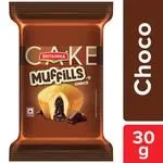 Britannia Choco Muffills – Centre Filled Soft Spongy and Fluffy Dessert-Snack