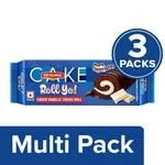 Britannia Cake Roll Yo! Choco Vanilla Swiss Roll – More ChocolateyPack Of 3