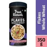 True Elements Whole Wheat Flakes – Honey and Almonds Dietary Fibre Rich Breakfast