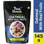 True Elements Whole Oatmeal With Chia and Real Fruits – High Protein and Fibre Breakfast Cereal