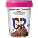 Baskin Robbins Ice Cream – Three Cheers Chocolate with Chocolate Chips and Chocolate Confectionery Made with Cow Milk