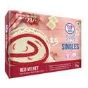 Baskin Robbins Ice Cream Roll Cake Slice – Red Velvet