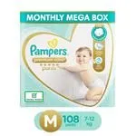 Pampers Premium Care Diaper Pants – M 7-12 kg Lotion with Aloe Vera