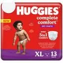 Huggies Complete Comfort Dry Pants Extra Large XL Size Baby Diaper Pants with 5 in 1 Comfort