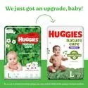 Huggies Nature Care Baby Diaper Pants – With 100percent Organic Cotton For Delicate Skin Large