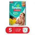 Pampers Baby-Dry Diaper Pants – Small 4-8 kg Lotion with Aloe Vera