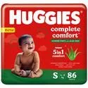 Huggies Complete Comfort Wonder Pants With Aloe Vera – Small Size Baby Diaper Pants 4-8 kg 5-In-1 Comfort