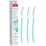 Reusable Eyebrow and Face Razors for Painfree Facial Hair Removal Pack of 3