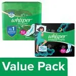 Bindazzz Nights Sanitary Pads XLwith 44pcs with Ultra Clean Sanitary Pads – XLwith 50pcs