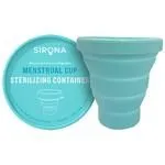 Menstrual Cup Sterilizer – Microwave Safe Collapsible and Easy to Use Sterilizer