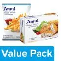 Amul Happy Treats French Fries 425gm with Ready to Cook and Serve – Masti Dahi Tikki 300gm