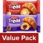 Treat Croissant – with Cocoa Creme with with Vanilla Creme Filling 3 x 45g each