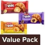 Treat Croissant – Orange 45 g with Cocoa Creme 45 g with Vanilla Creme t 45 g