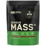 Optimum Nutrition Serious Mass Weight Gainer Powder – Chocolate High Protein and Calories Vitamins and Minerals Rich Vegetarian
