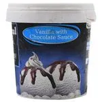 Amul Sugar Free Ice Cream – Vanilla With Chocolate Sauce