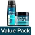 Ustraa Hair Vitalizer Shampoo 250 ml with Hair Growth Cream 100 g