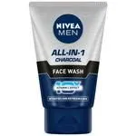 Nivea Men All In 1 Charcoal Face Wash – Detoxify and Refresh Skin With 10x Vitamin C Effect For All Skin Types