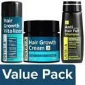 Ustraa Hair Growth Kit For Men – Vitaliser Cream and Anti-Hairfall Shampoo