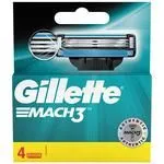 Gillette Mach 3 Razor-Refill – With Comfort Gel Bar Micro Fin and Indicator Lubrication Strip