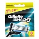 Gillette Mach 3 – Manual Shaving Razor Blades Cartridge