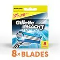 Gillette Mach 3 – Turbo Manual Shaving Razor Blades Cartridge