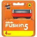 Gillette Fusion Manual Blades For Men – 4 Count For Perfect Shave and Perfect Beard Shape