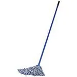Gala Orbit Deck Mop – Cotton Cloth Iron Rod Blue